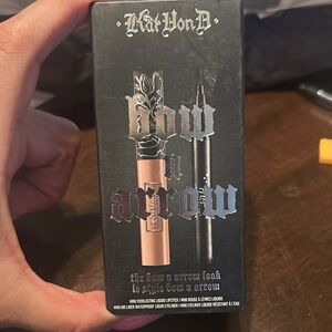 Kat Von D Bow n Arrow Lip and Liner Set - Black and Nude